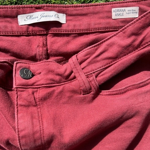 Mavi Adriana Ankle Mid Rise Super Skinny size 31 - Picture 4 of 9